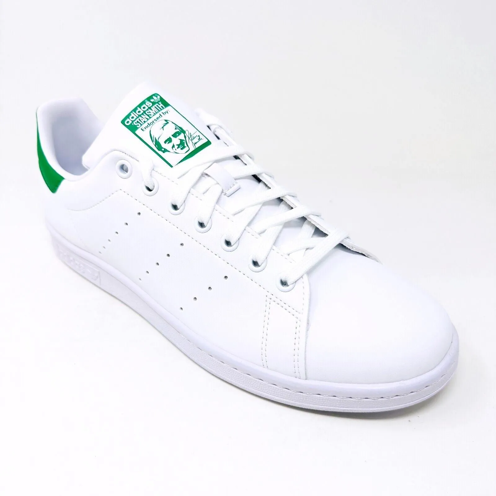 Adidas Originals Stan Smith White Green Mens Casual Sneakers FX5502