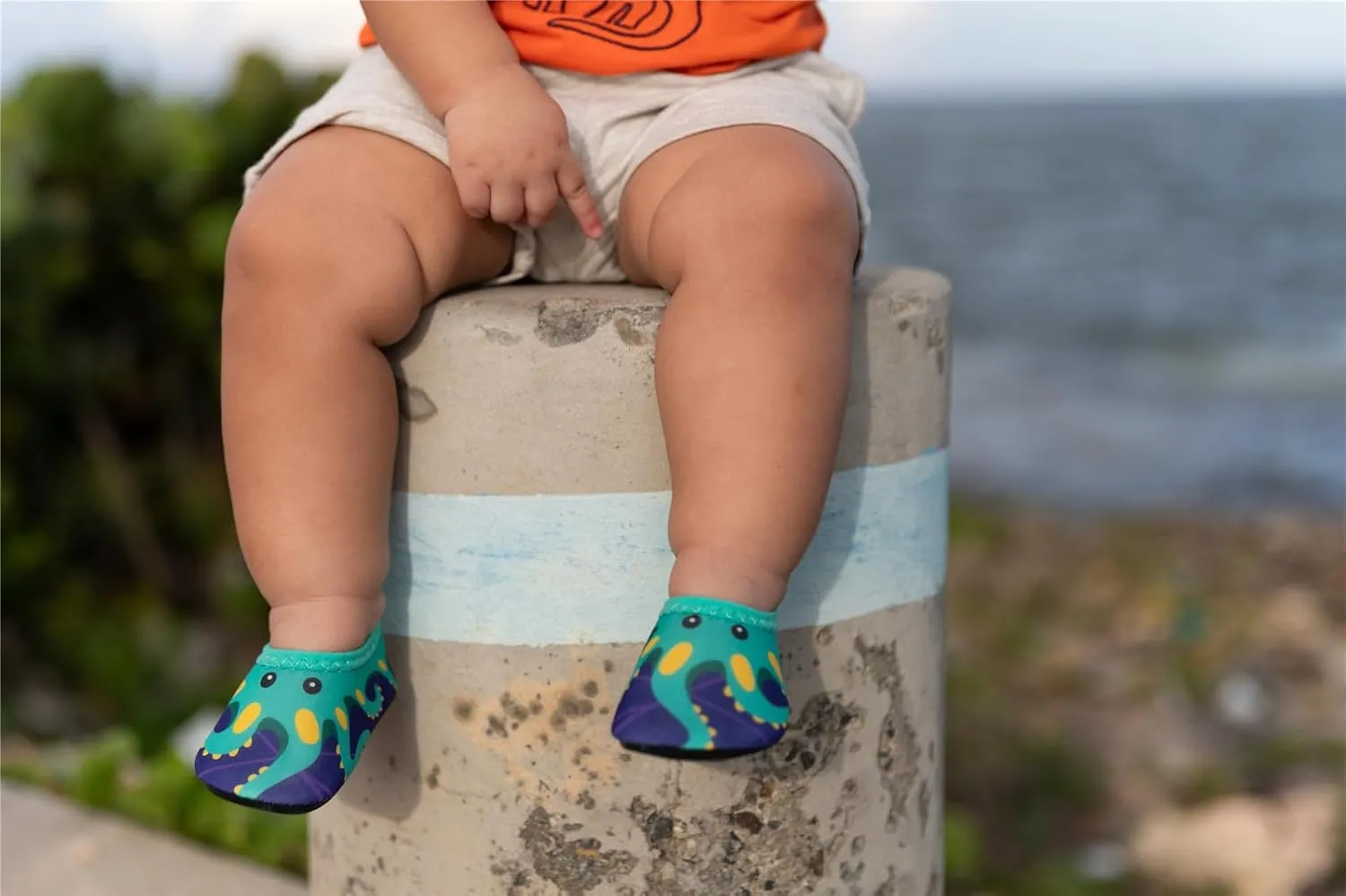 BARERUN Baby Girls Boys Water Shoes Swim Barefoot Water Sport Aqua Socks for Beach Pool Swim Sand
