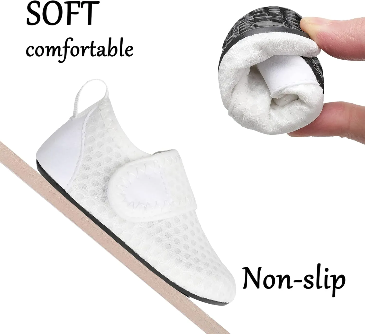 BARERUN Baby Girls Boys Water Shoes Swim Barefoot Water Sport Aqua Socks for Beach Pool Swim Sand