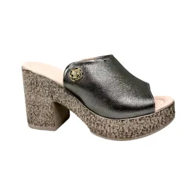 BONAVI ATTICA LOVE Block Heel Mule Sandal