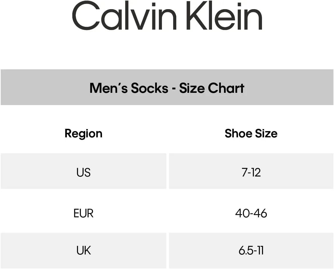 Calvin Klein Men??s Socks ?C No Show Low Cut Athletic Socks (6 Pack)