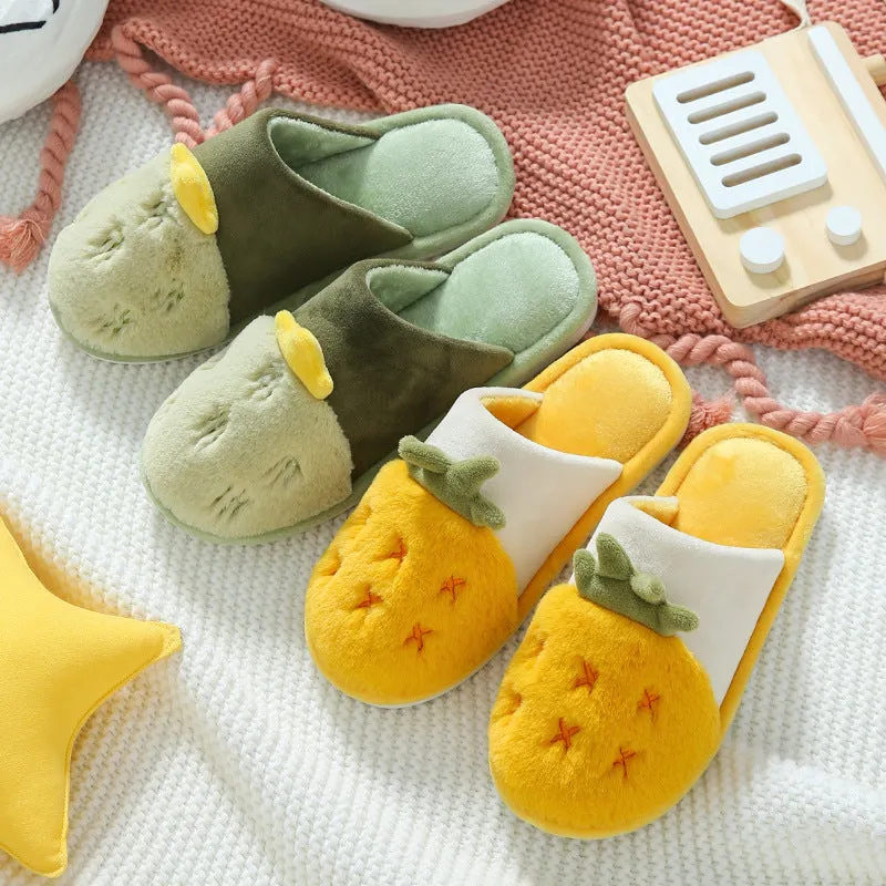 Cotton Slippers Women Autumn And Winter Indoor