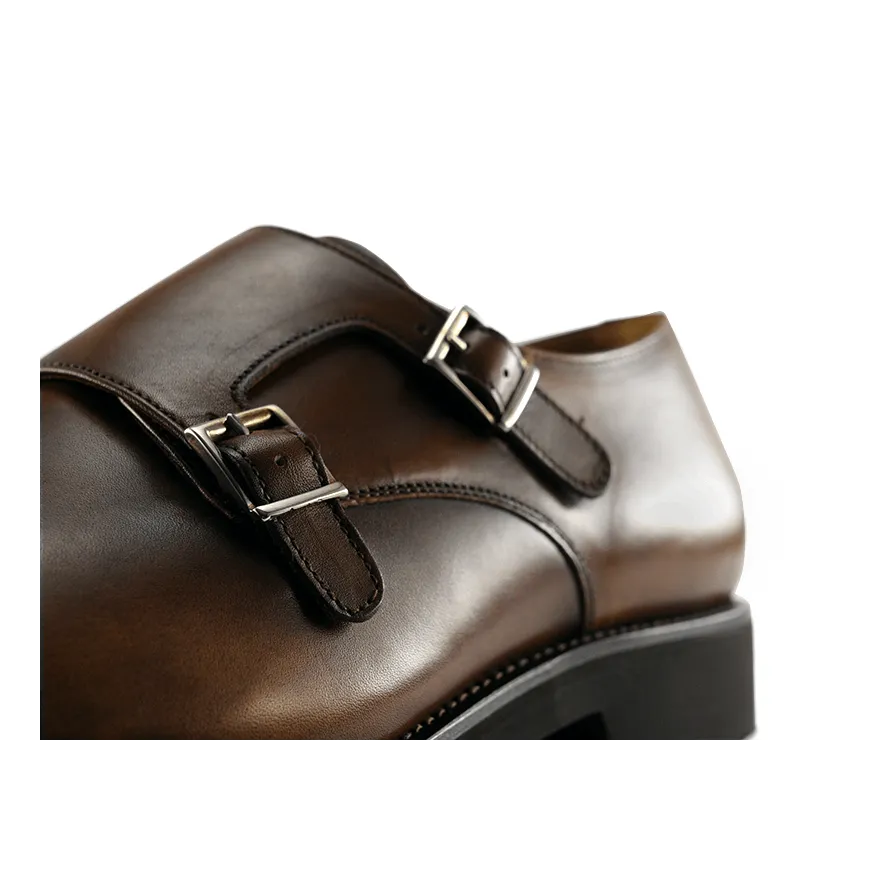 Double Monk Strap (rubber Sole Castagna