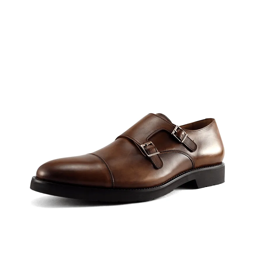 Double Monk Strap (rubber Sole Castagna