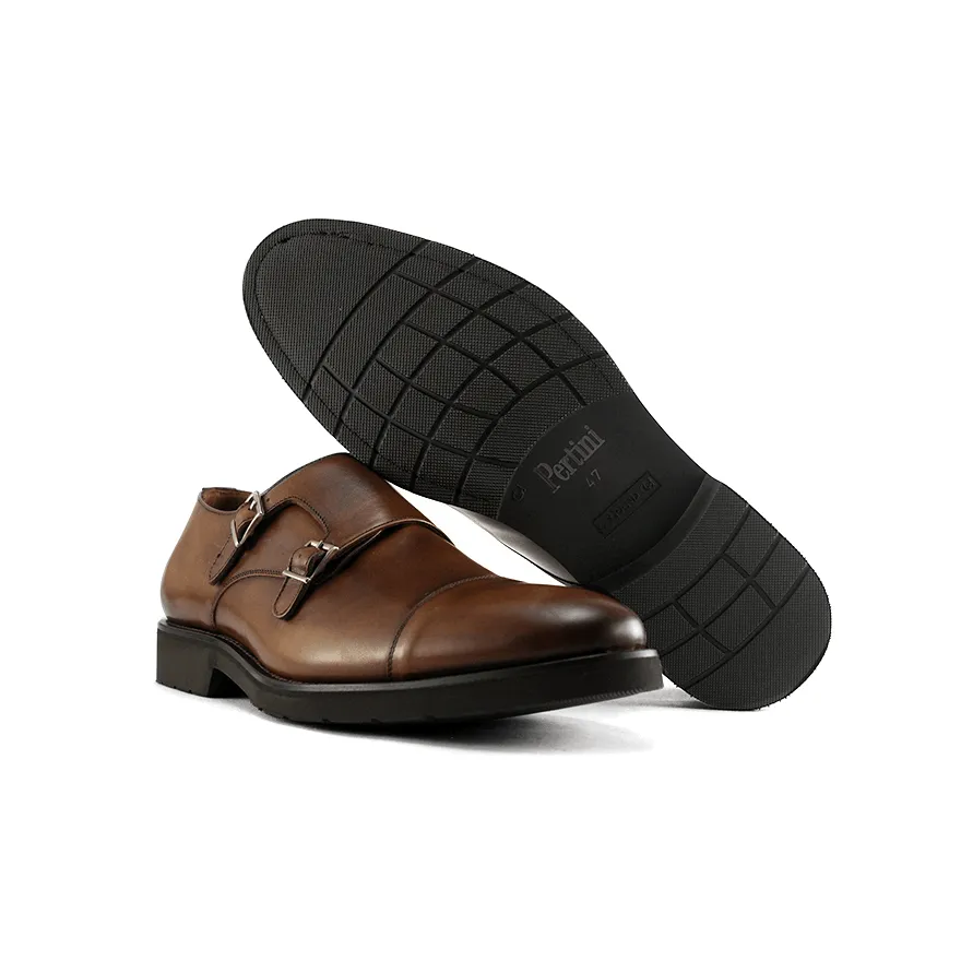 Double Monk Strap (rubber Sole Castagna