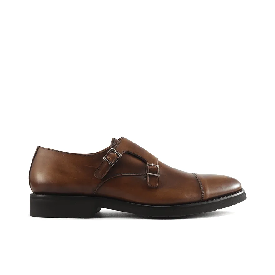 Double Monk Strap (rubber Sole Castagna