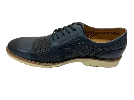 Ellery Cap Toe Oxford Blue