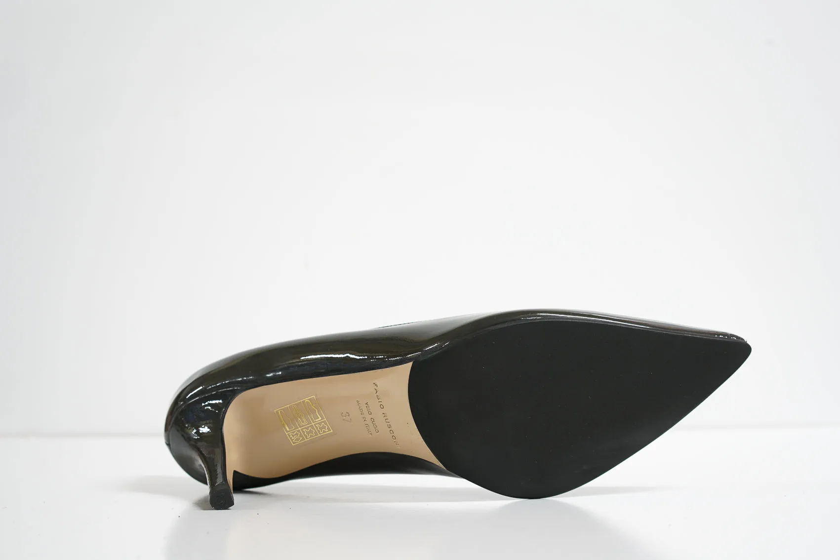 Fabio Rusconi Women's Ash Patent Leather Pump Milly 40% off