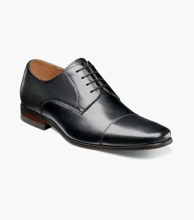 Florsheim Black Cap Toe Oxford Shoe