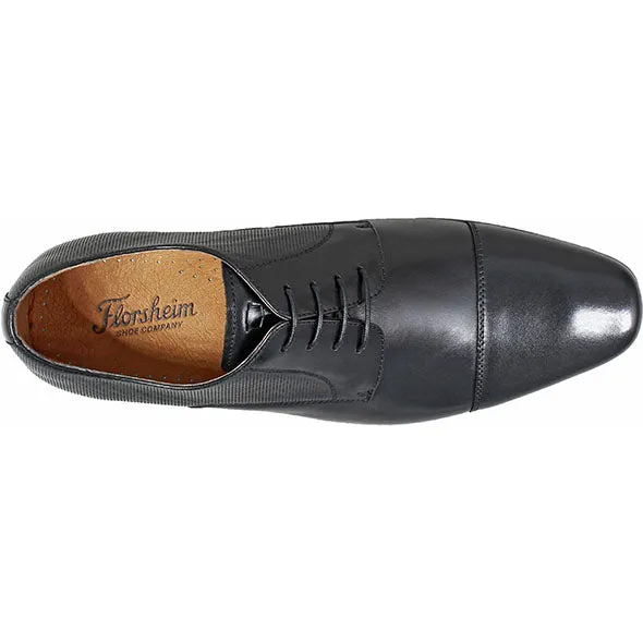Florsheim Black Cap Toe Oxford Shoe
