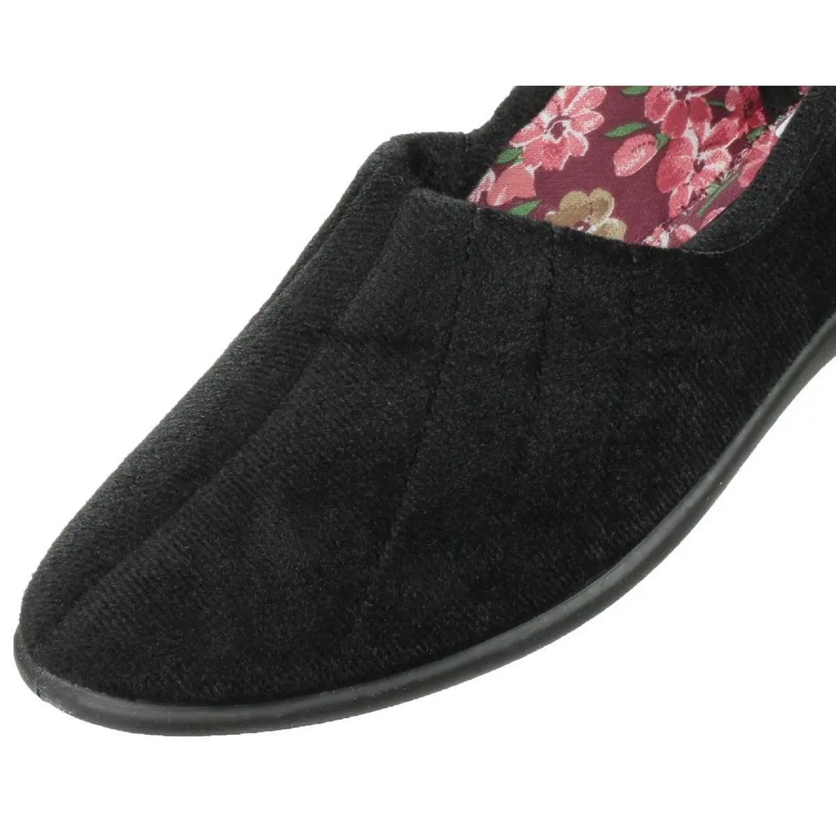 GBS Audrey Ladies Slipper Black