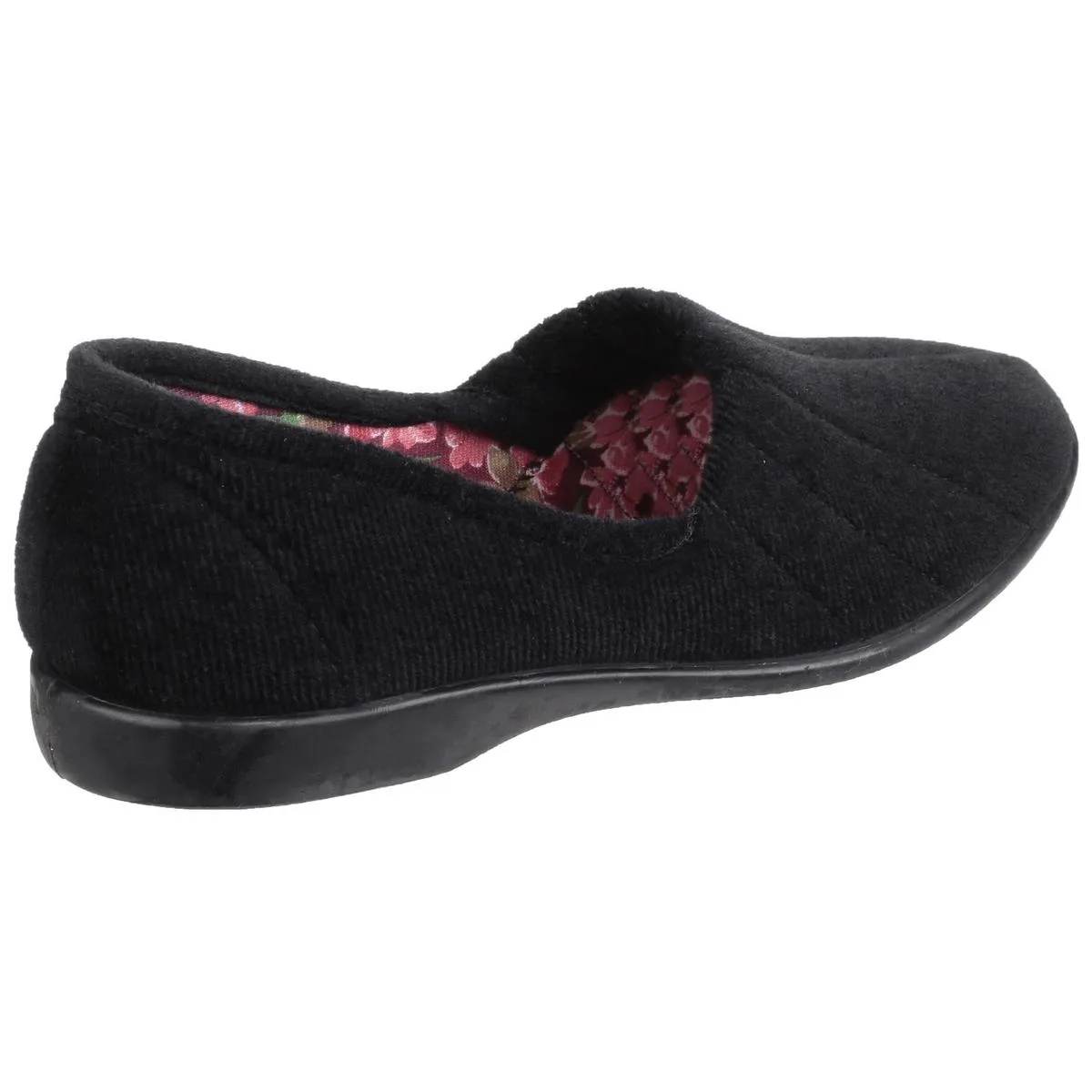GBS Audrey Ladies Slipper Black