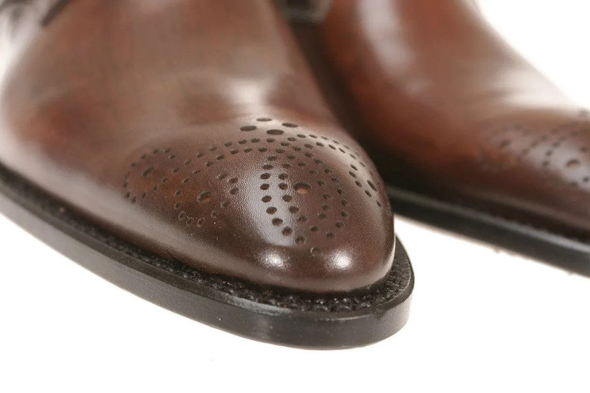 Genoa Calfskin Monk-Strap Shoes