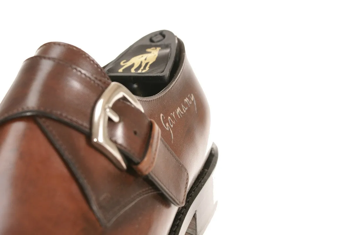 Genoa Calfskin Monk-Strap Shoes