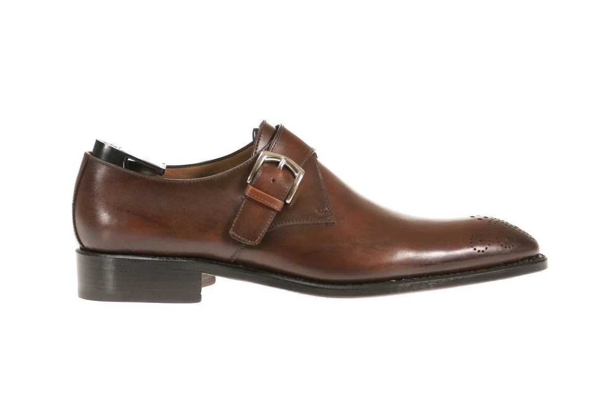 Genoa Calfskin Monk-Strap Shoes