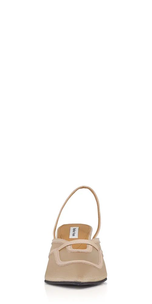 Gib Slingbacks Beige