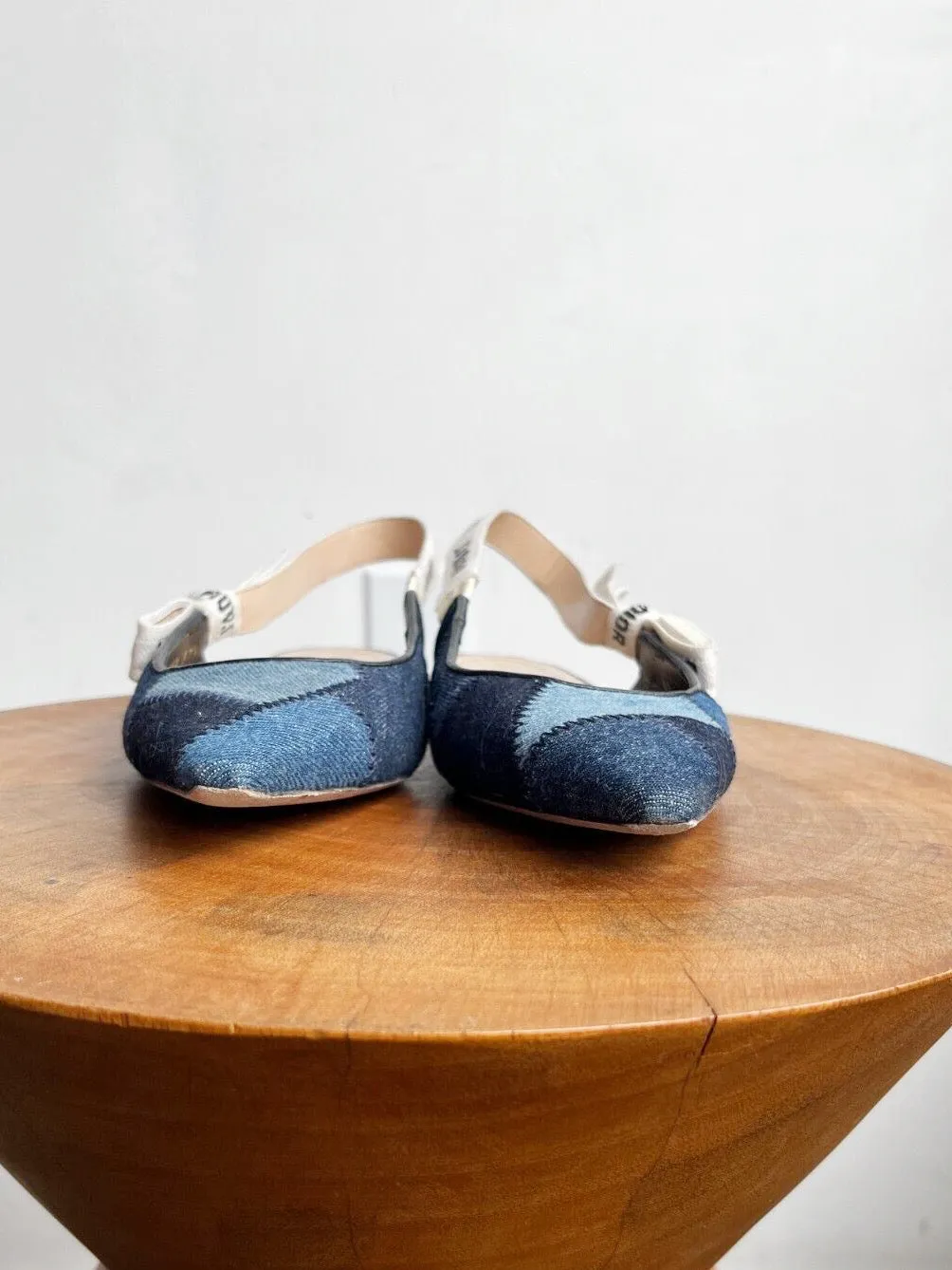 J'ADIOR PATCHWORK SLINGBACKS