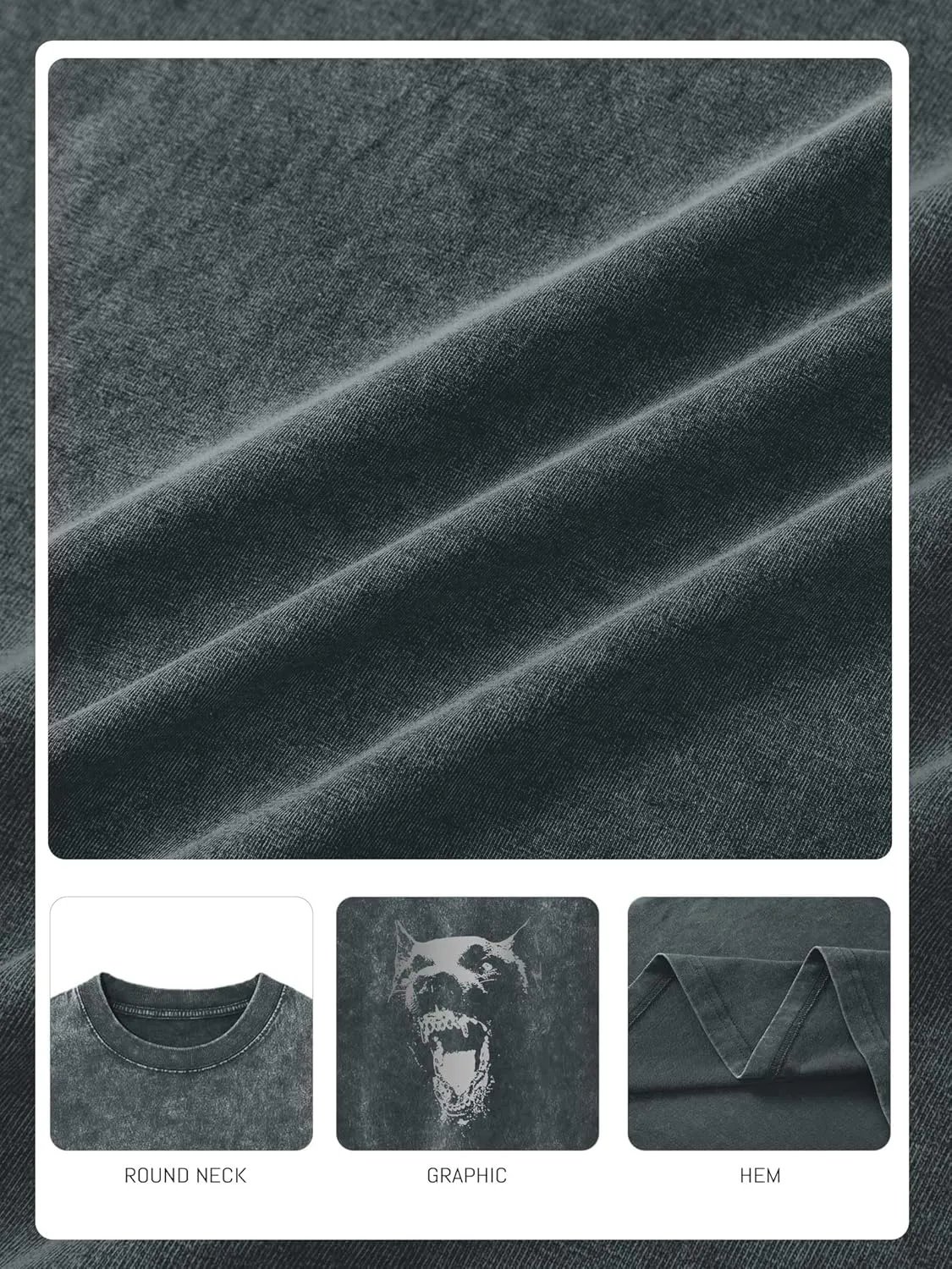 Oversized Graphic Tees Vintage Shirt Men Baggy Y2k Cotton Acid Wash T Shirts Harajuku Streetwear Grunge Aesthetic Top