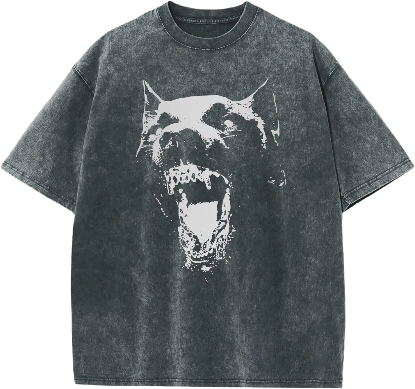 Oversized Graphic Tees Vintage Shirt Men Baggy Y2k Cotton Acid Wash T Shirts Harajuku Streetwear Grunge Aesthetic Top