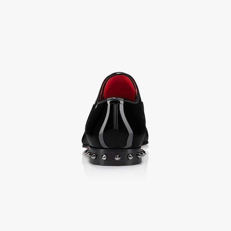 Patent Leather with Spiked Heel