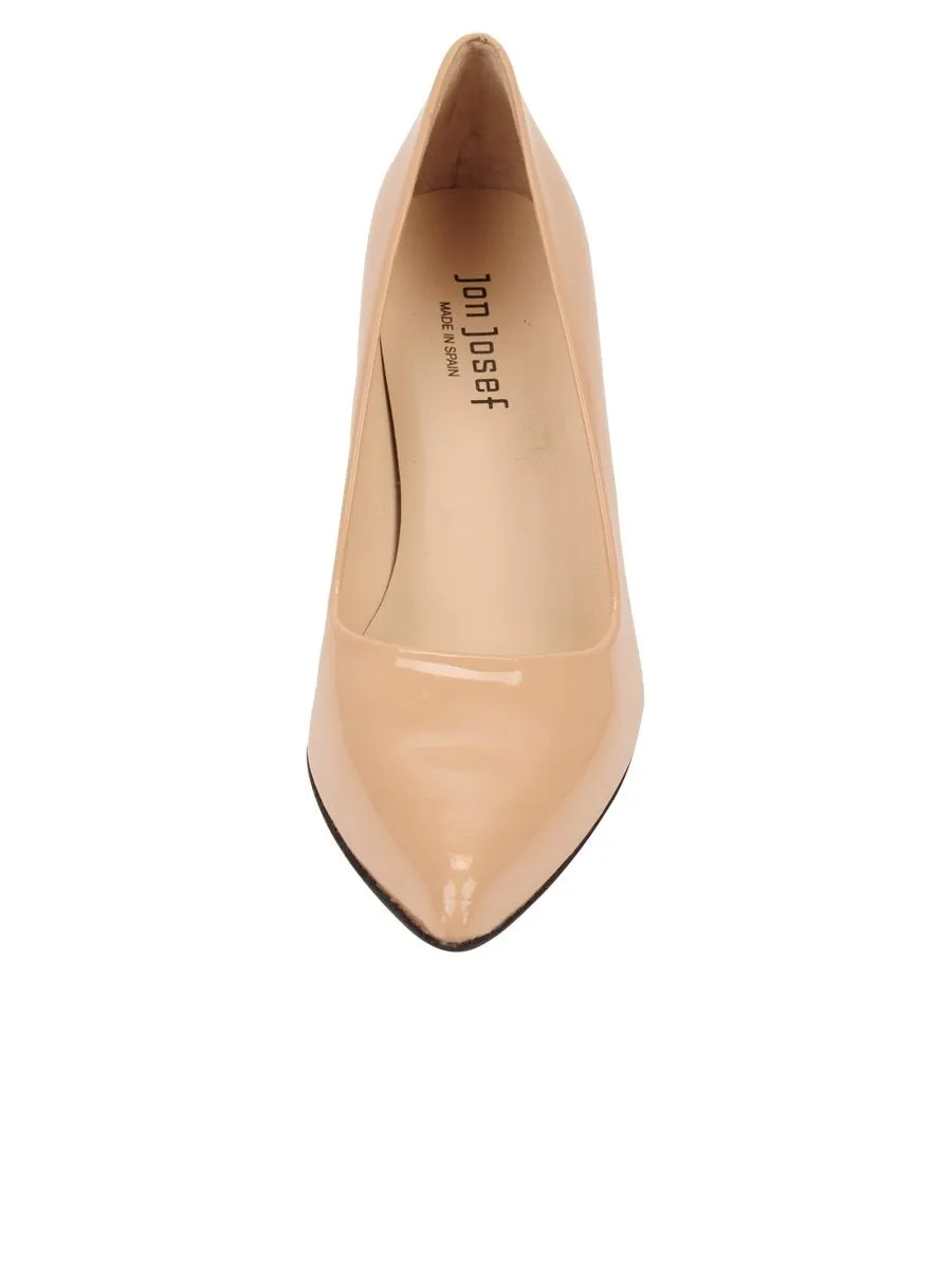 Phyllis Nude Patent Leather Jon Josef Pumps