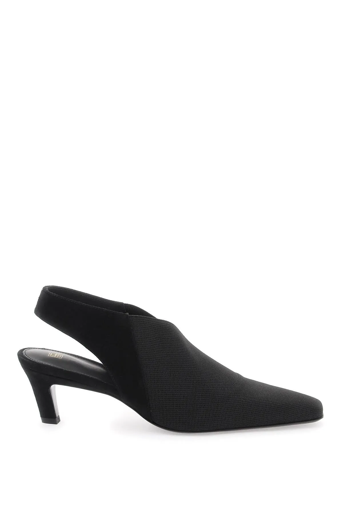 "mid Heel Elastic Slingback (Size - 39)