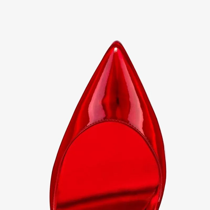 Red Patent Leather Pump