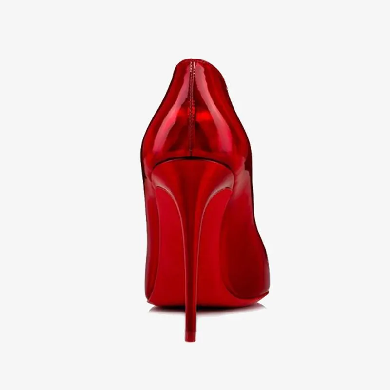 Red Patent Leather Pump