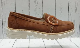 RIEKER - 54864-24 - LOAFER SHOE - Tan