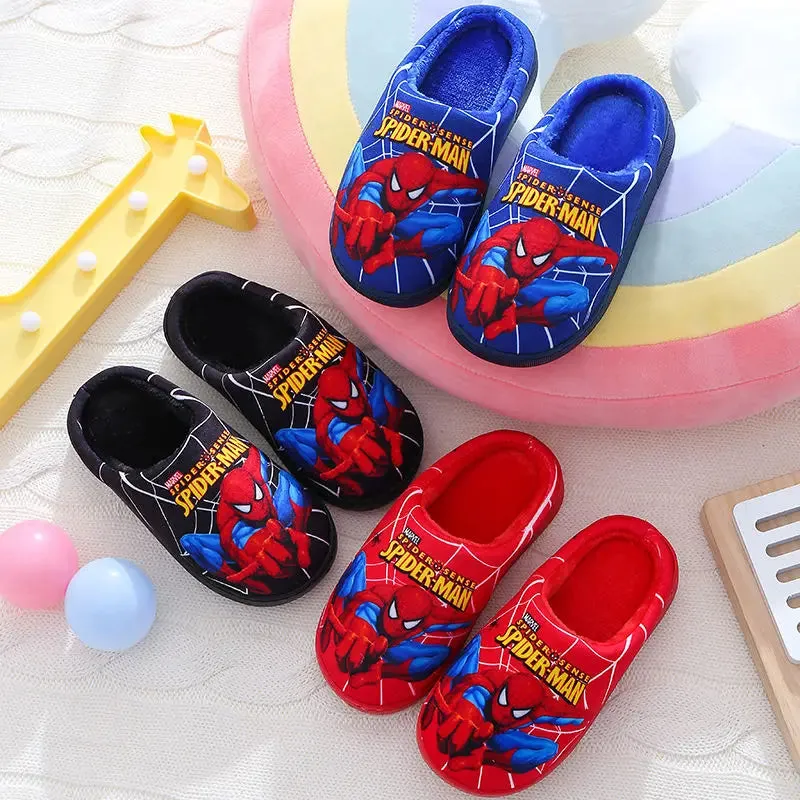 Spiderman Themed Adventure Indoor Slippers