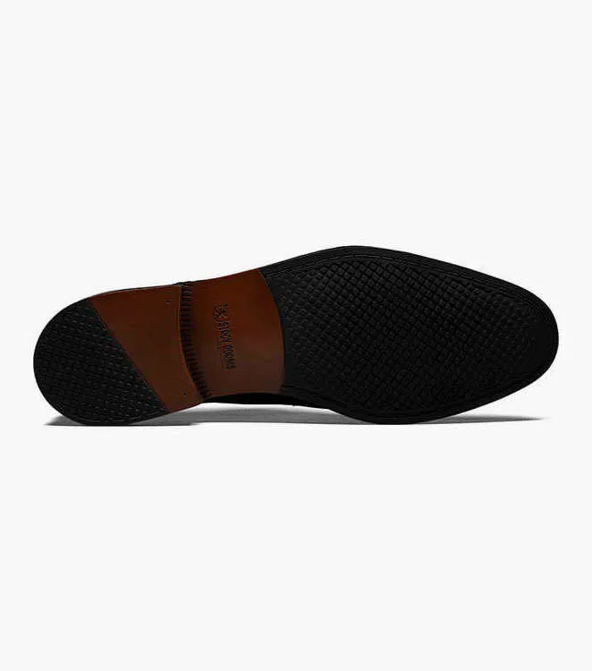 Stacy Adams Black Barnett Cap Toe Oxford Shoes