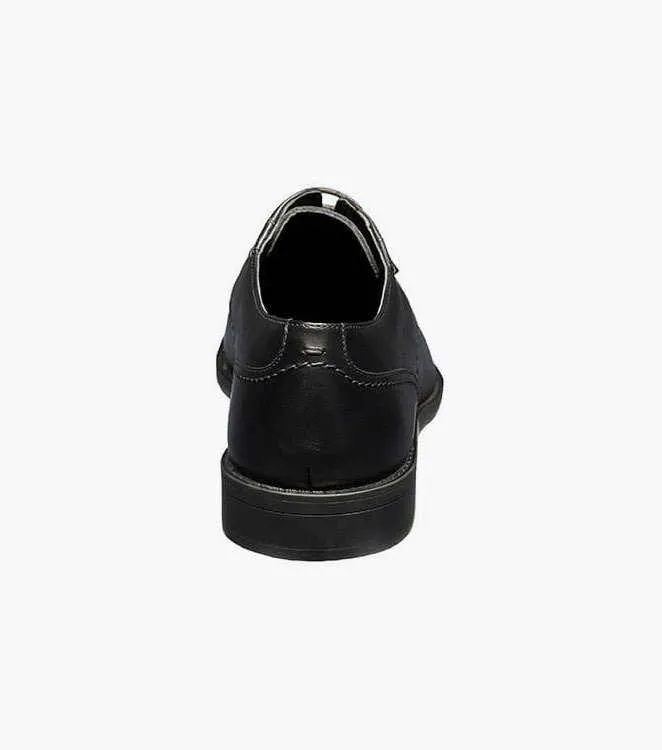 Stacy Adams Black Barnett Cap Toe Oxford Shoes