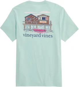 vineyard vines Men's Dockside Lobster Shack Short-Sleeve Pocket Tee