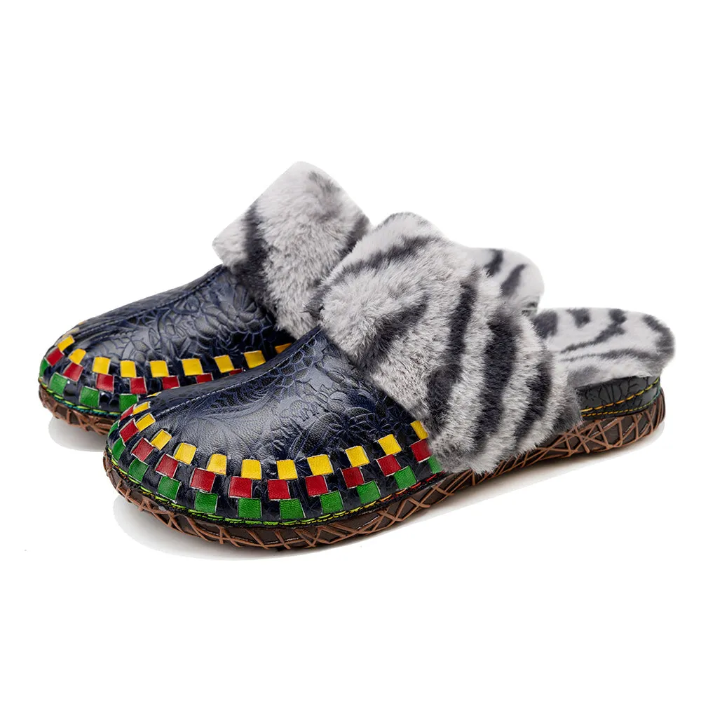 Women's Faux Fur Clog