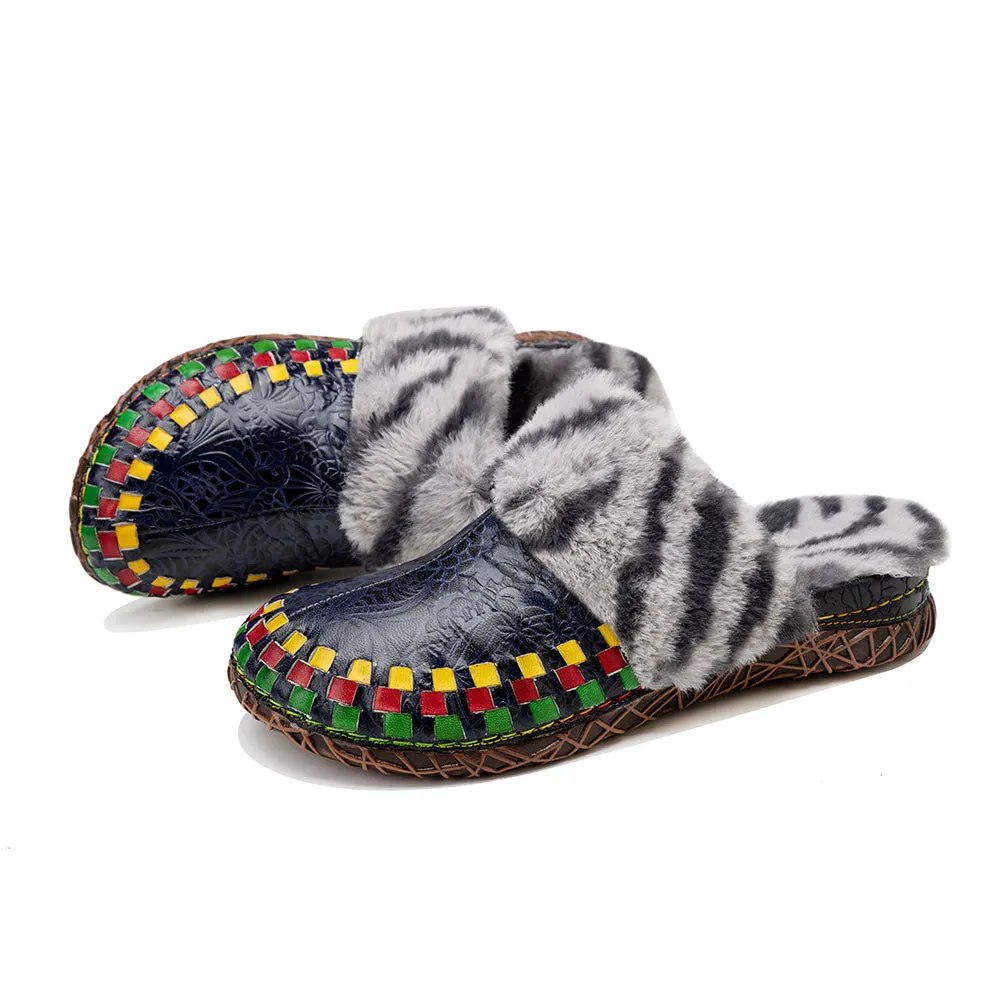 Women's Faux Fur Clog