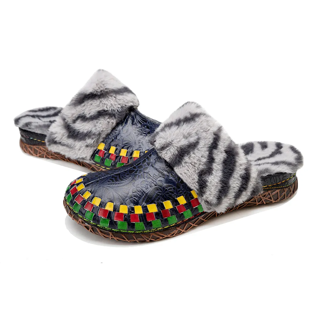 Women's Faux Fur Clog